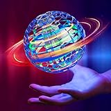 Flyxiregg Flying Orb Ball 2024 Toys Soaring Hover Boomerang Galactic Fidget Cool Magic Hand Controlled Mini Drone Cosmic Globe Spinner Safe for 6 7 8 9 10+ Year Old Kids Outdoor Toys
