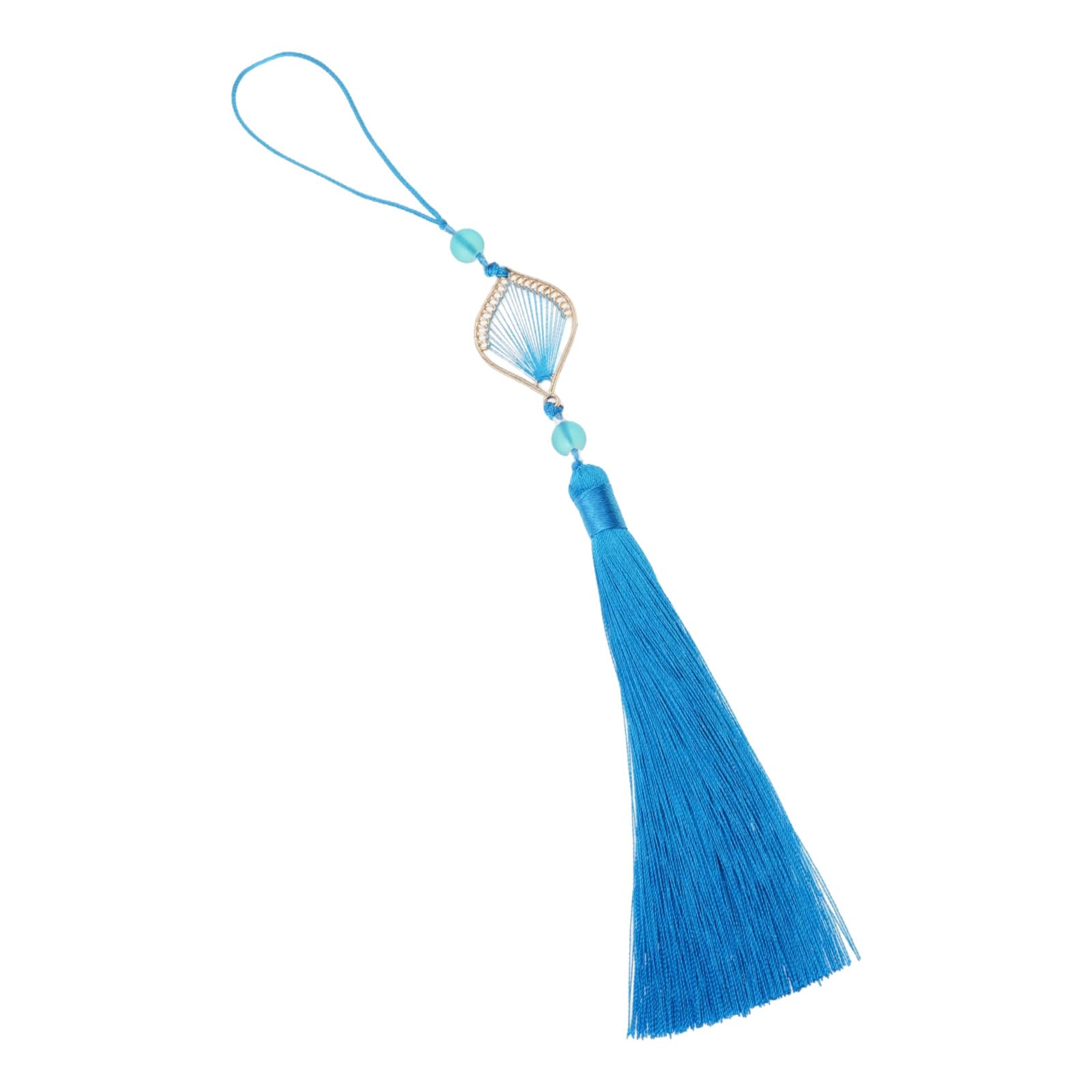 Artistic Chinese Tassel Decorative Pendant Charm Polyester Tassel Colorful Hanging Pendant Phone Charms