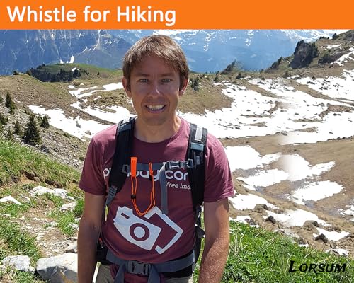 9 Pack Emergency Whistle, 120db Safety Whistle Survival Shrill Loud for Camping Hiking Hunting Boating Fishing Life Vest Jacket Rescue Signaling Kids Lifeguard - Image 6