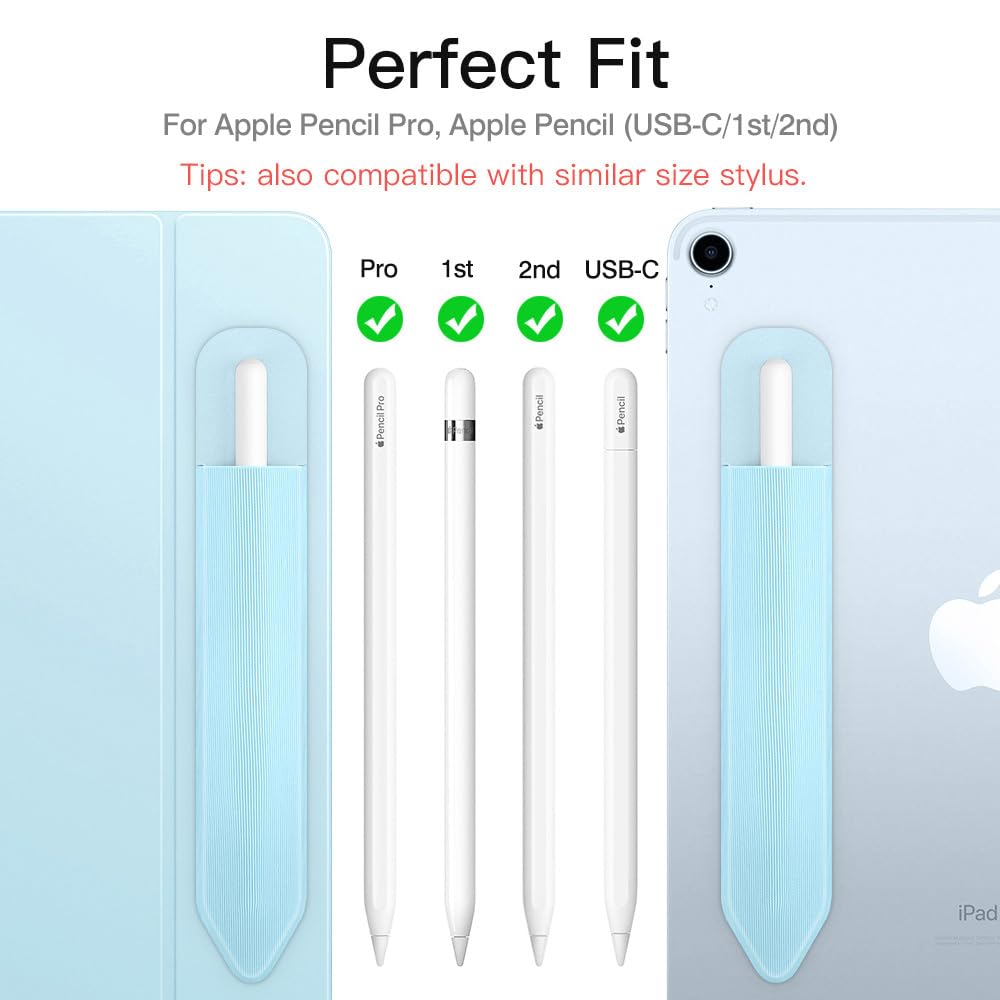 Amazon.co.jp: MoKo ペンシルケースホルダーステッカー Apple Pencil第 