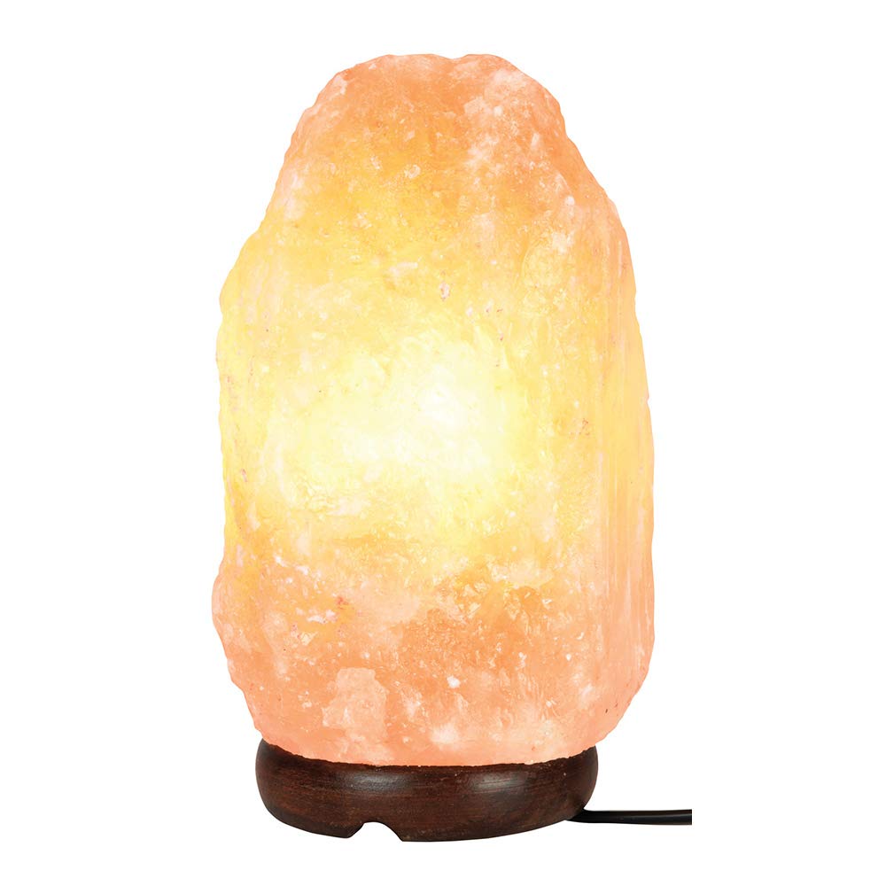 Lyyt - Lámpara de sal de roca del Himalaya regulable (2 a 3 kg)