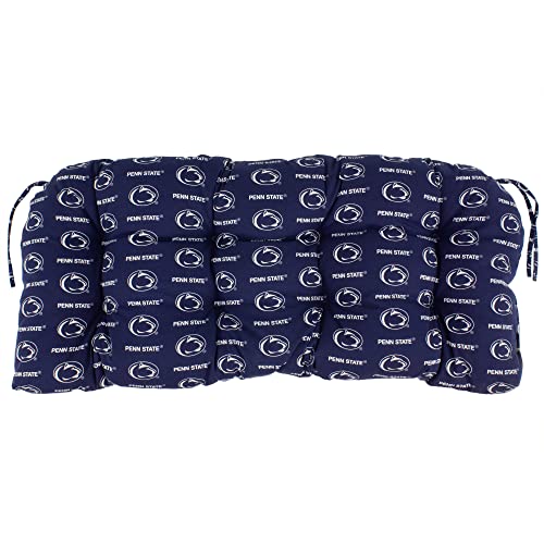 Image of College Covers Everything Comfy Penn State Nittany Lions Indoor Outdoor Settee Loveseat Bench Cushions