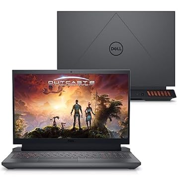 Notebook Gamer Dell G15-i1300-A20P 15.6" FHD 13ª Geração Intel Core i5 8GB 512GB SSD NVIDIA RTX 3050 Windows 11