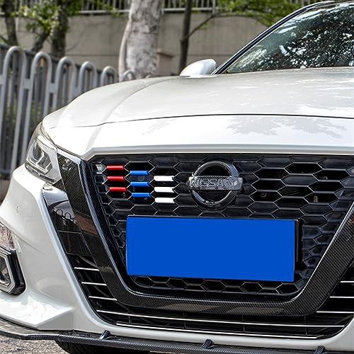 Image of ZiWen Sport Colorful Front Grilles Grill Trim For Nissan Altima 2019-2021 | Easy installation,insert grille trims,classy and beautiful modification,make the car front end better,standout from others.