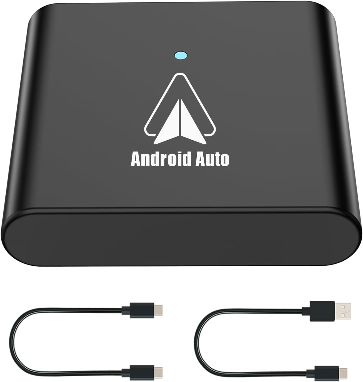 Wireless Android Auto Adapter - 2023 Android Auto Wireless Dongle for Cars with Factory Wired Android Auto, Support Online Upgrade Compatibility for Cars from 2017&Android 11