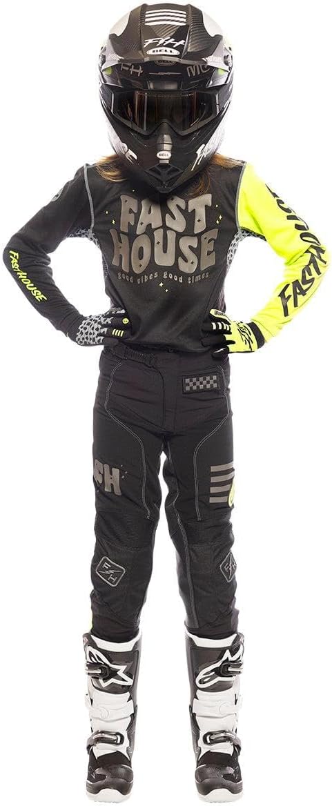 FASTHOUSE Girl's Speed Style Zenith Pant, Black - Image 2