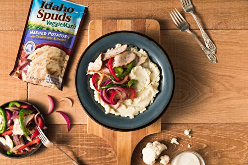 Idaho Spuds Veggie Mash, Cauliflower & Ranch Mashed Potatoes, 10 Count