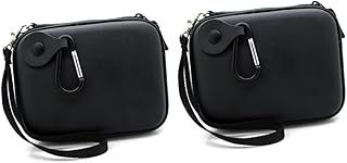 Obuyke 2 Peças Capas De Fone De Ouvido Portáteis De Banco De Potência Capa De Cabo Capa De Banco De Potência Capa De Transporte Portátil Para Banco De Potência Armazenamento De Banco De