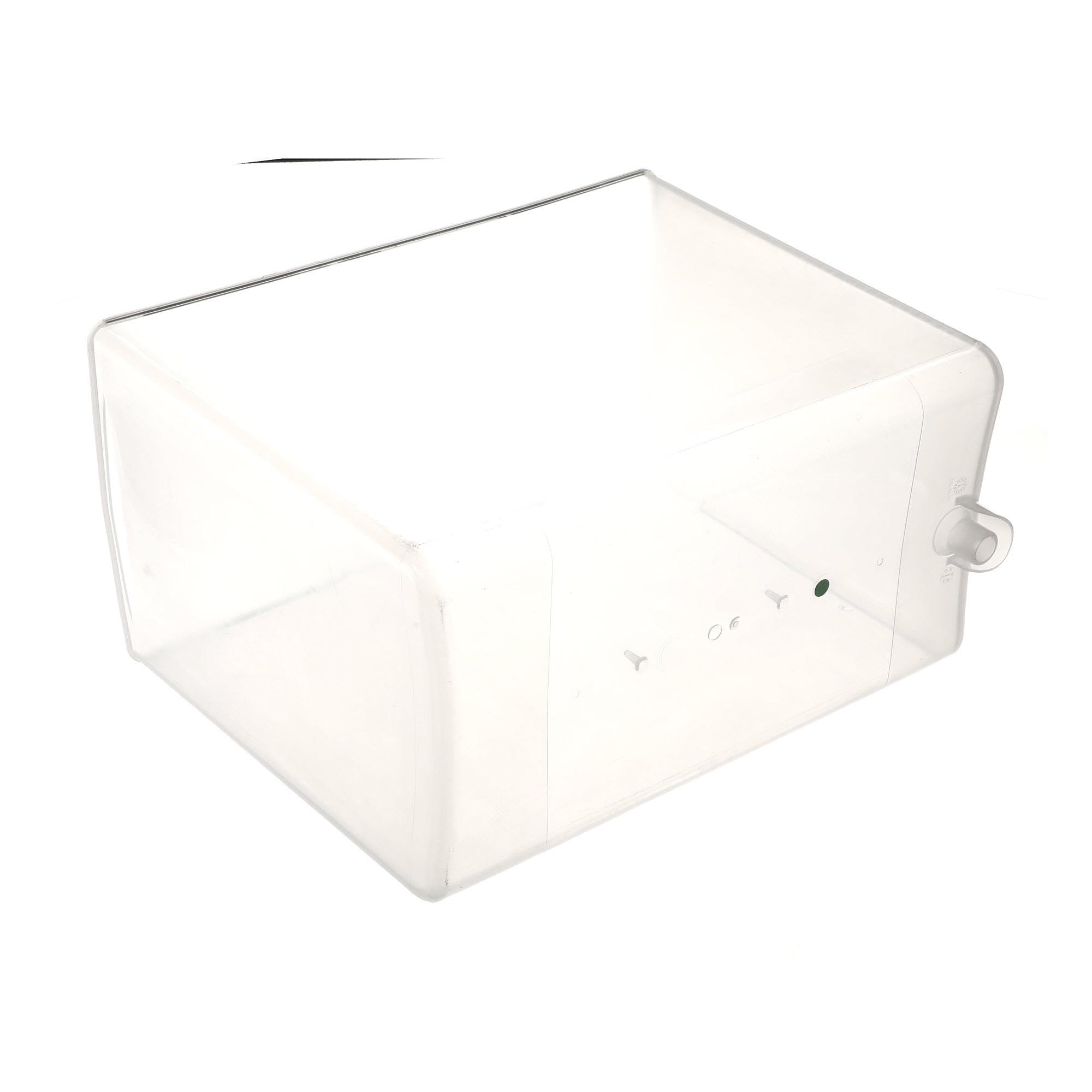 Rosseto®LD180 4 Gal. Rectangle Clear Acrylic Beverage Dispenser with Bamboo Base