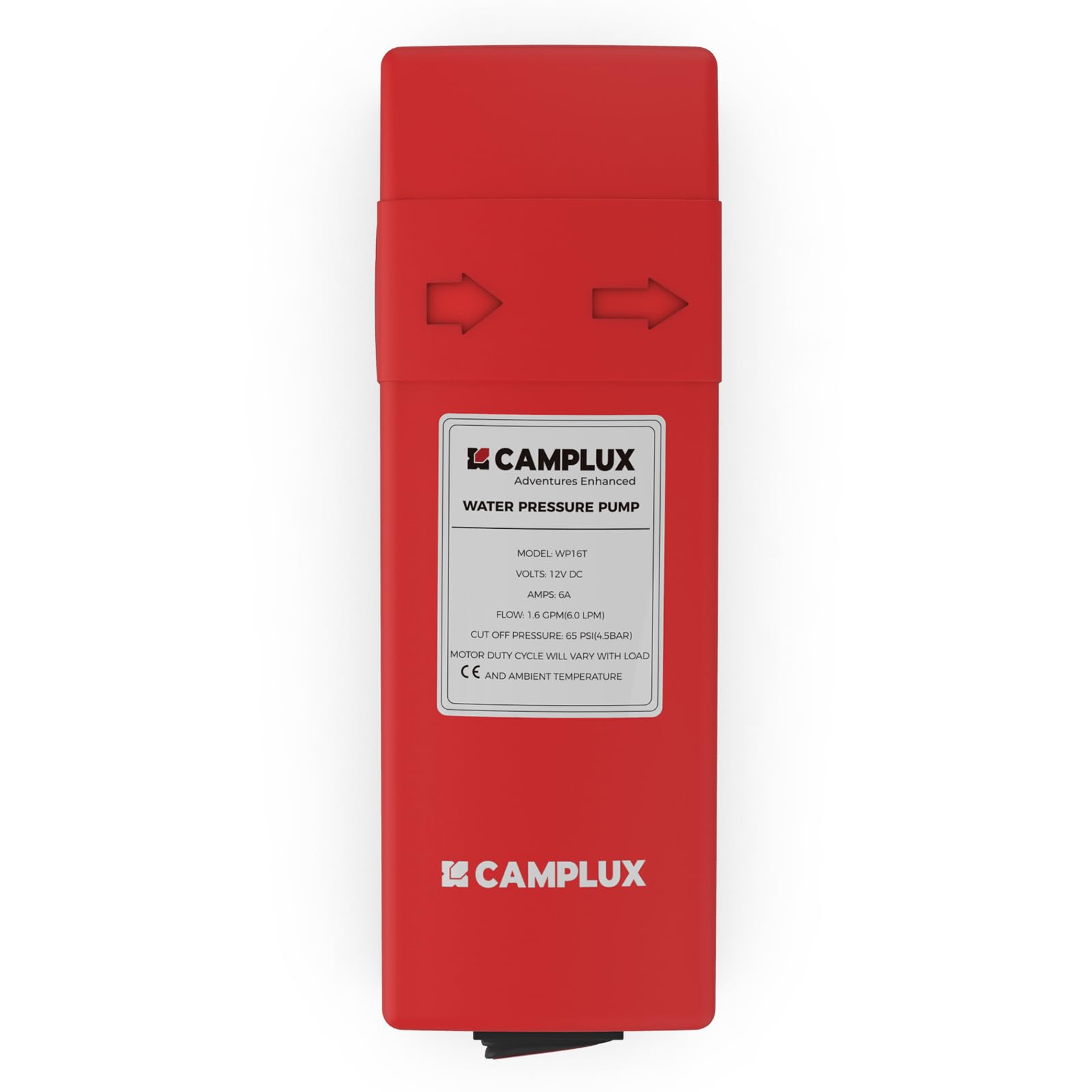 CAMPLUX - Kit de bomba de agua de 12 V con interruptor de seguridad, cable de clip de cocodrilo y cable para encendedor de cigarrillos