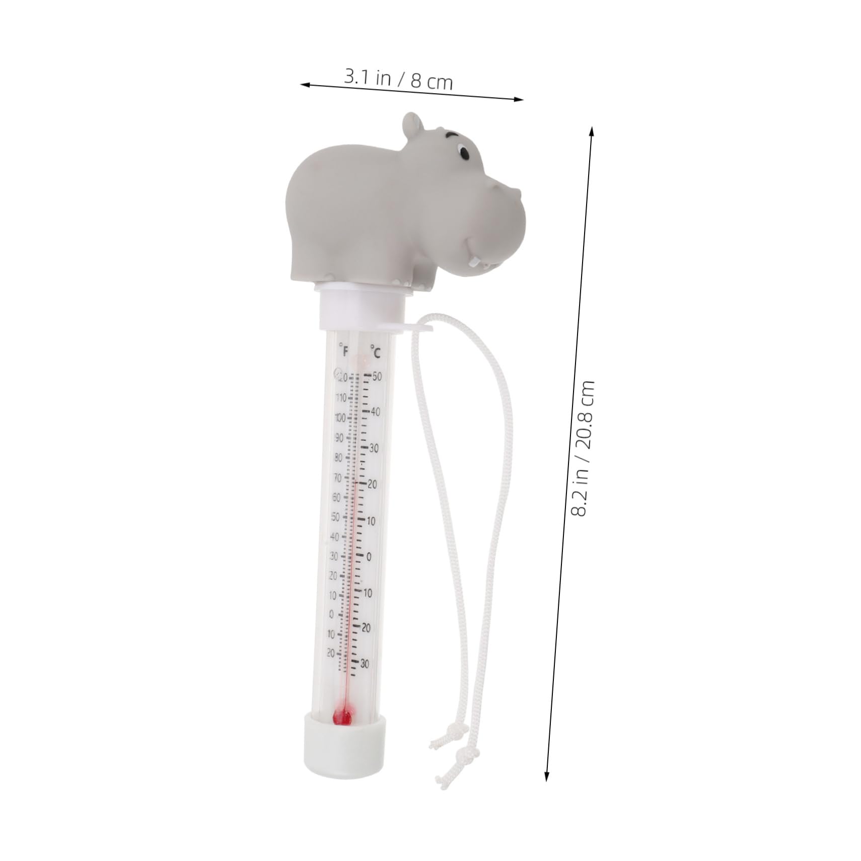 Totority Aquarium Water Temperature Gauge Floating Thermometer for Fish Tank Turtle Tank Accurate Reading Stylish Design