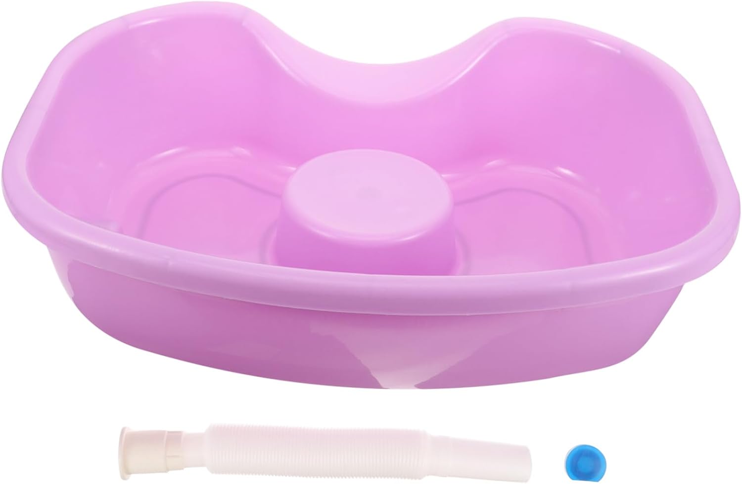 VALICLUD 1Set Ergonomic Bedridden Shampoo Basin for Hair Washing Comfortable Hair Wash Bowl for Seniors Pregnant Women and Disabled for and Nursing Use