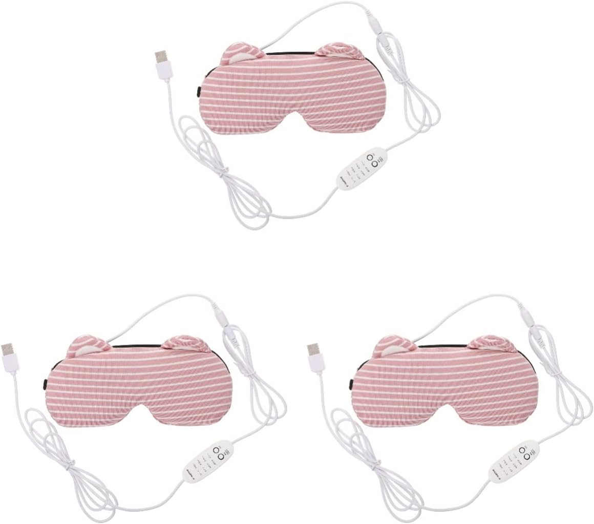 3 Sets Dry Travel Blepharitis Sleep Eyeshade Patch Temperature Mask