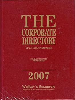 Hardcover The Corporate Directory of U.s. Public Companies 2007: Company Profiles and Indexes Book