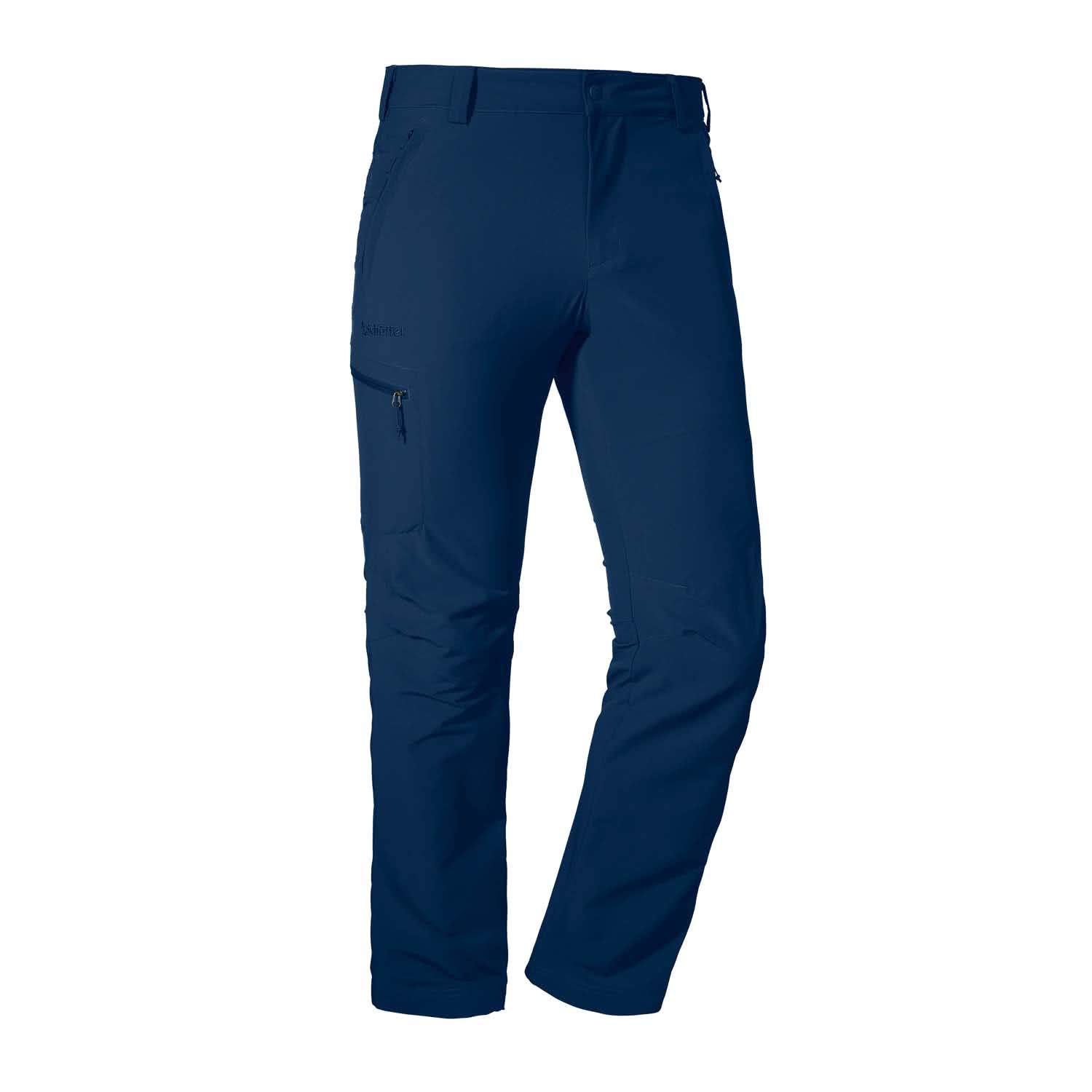 Schöffel Herren Pants Folkstone, leichte Wanderhose mit Stretch-Material, robuste Outdoor Hose mit sportlichem Schnitt