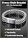 ChainsHouse Stainless Steel Mens Bracelets, Men's Fashion Accessories Jewelry Bracelet Wrist Band for Dad