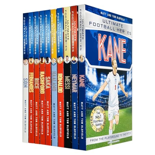 Ultimate & Classic Football Heroes MEGA 30 Books Collection Set
