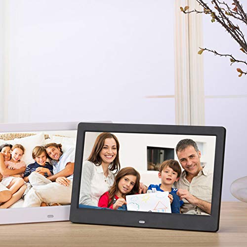 15-Calowa Cyfrowa Ramka Na Zdjęcia, Ekran 1280X800 – Możliwość Odtwarzania Zdjęć, Muzyki, Filmów, Kalendarza I Zegara, Z Pilotem, Automatycznym Timerem Włączania/Wył