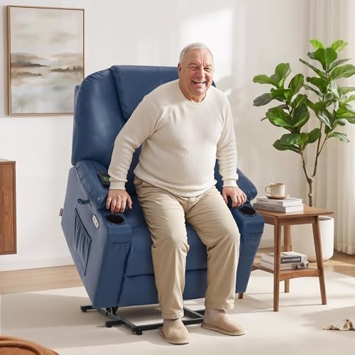Image of MCombo Oversized Power Lift Recliner Chair for Elderly, Big and Tall R7510