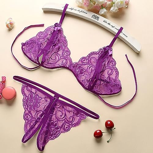 Image of Special Design Babydoll Bikini Set| Non-Padded Bra & Panty|Nightwear /Hot & Elegant for Couples Honeymoon /First Night /Anniversary for Women