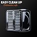 Range Kleen BP102X 2 Piece Heavy Duty Porcelain Air Fry, Bake and Broil Pan