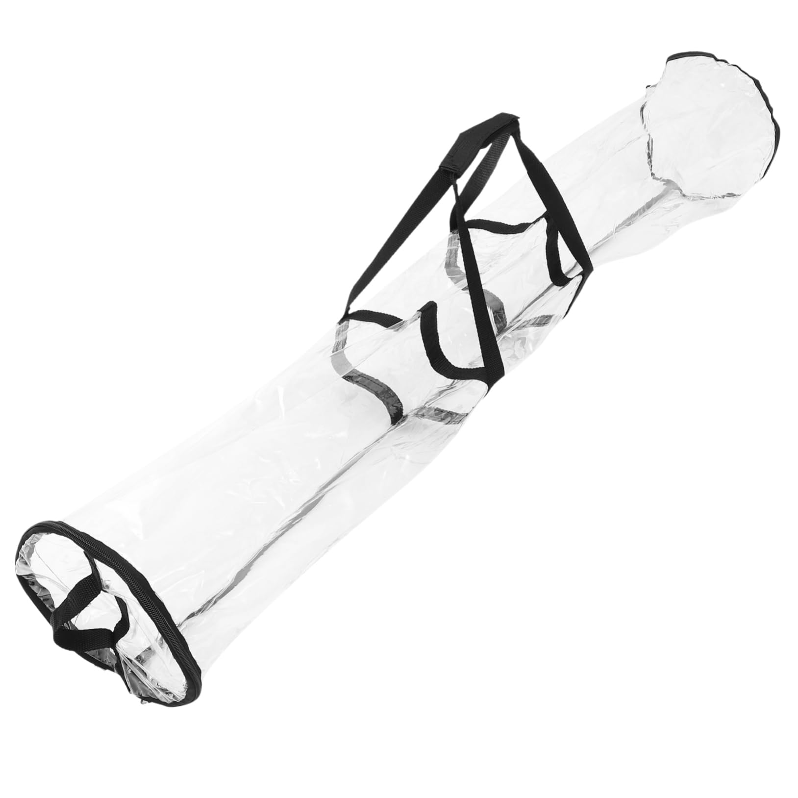 TOPBATHY 2 Stück Geschenkpapier Aufbewahrungstasche Transparente Organizer Tasche für Weihnachtsgeschenke mit Stabilen Griffen für Sichere Lagerung und Transport von Geschenkpapier