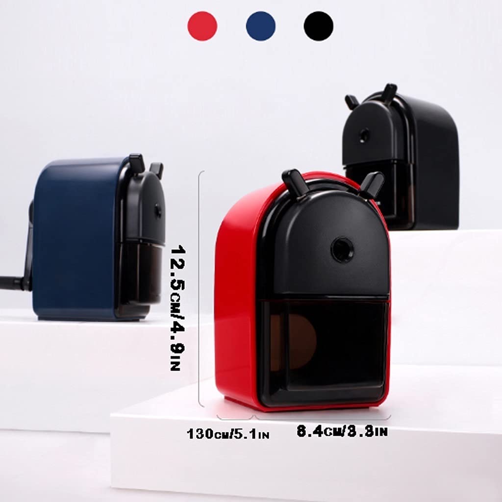bleistiftspitzer Manueller Bleistiftspitzer dauerhafter einfacher und fortgeschrittener handgekräftiger Spitzer geeignet für Künstler- und Studentenzeichnungsdesign Anspitzer (Color : B)