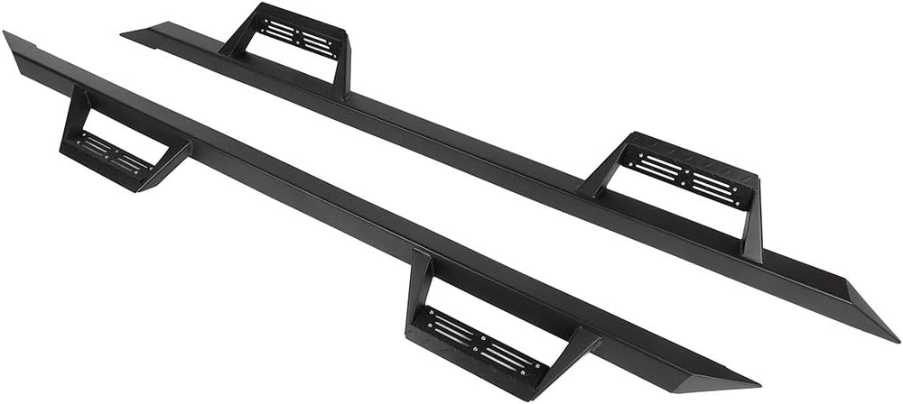 3 inch Running Boards Compatible for 1999-2016 for Ford for F-250 / F-350 SD Crew Cab Black Nerf Bars Side Steps Running Boards RT, Bolt-on Drop Side Steps Rails