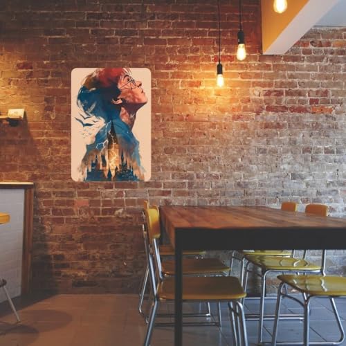Image of Zesta Bathroom Decor Items Washroom Decor Tin Sign | Aesthetic Posters Wall Poster for Bedroom | Magnetic Cafe Decoration Items /Restaurant Decorations Items | Quirky Home Decor Bar Accent (HP (3))