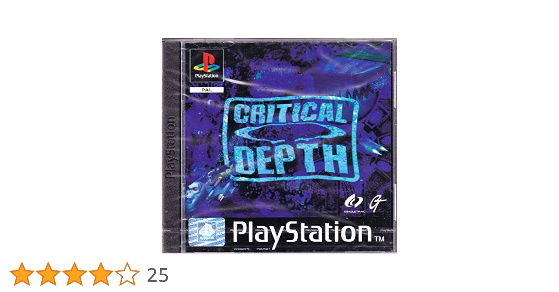 PlayStation - PS★CRITICAL DEPTH 海外版★箱付・説明書付・ソフト付★動作確認済 PlayStation - PS☆CRITICAL DEPTH 海外版☆箱付・説明書付