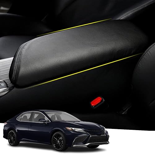 Miniatura 8 de Funda de cuero para consola central, almohadilla protectora para reposabrazos, accesorios para mantener tu reposabrazos en una sensación más cómoda