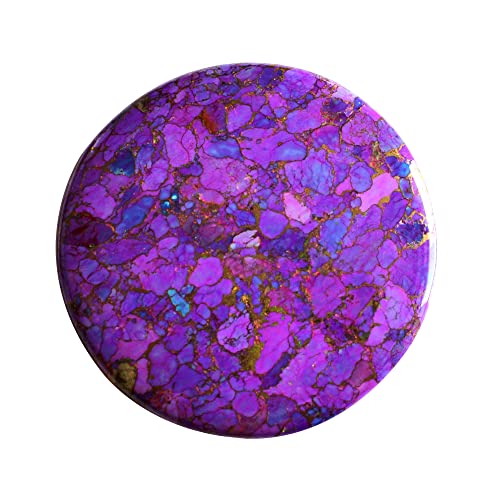 Gemme turquoise Mojave violette pour façonner un pendentif bohème chic au quotidien