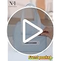 Image of NFI essentials Insulated Lunch Bag for Men Women Large Tiffin Carry Bag Travel Lunch Box Organizer for Office, School, College, Leak-Proof Lunch Cooler Bag
