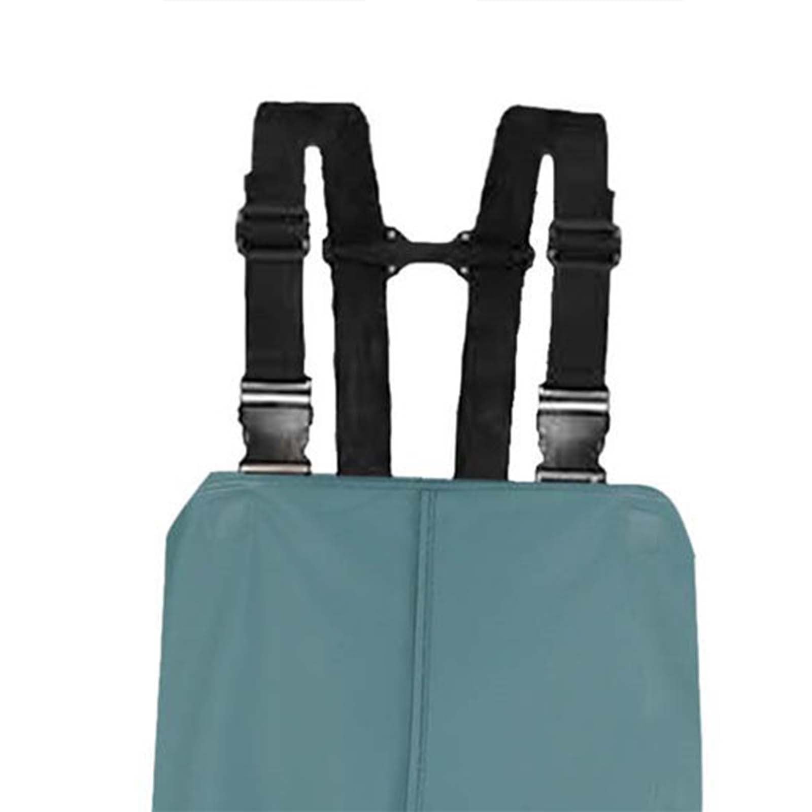 Salopette de pluie imperméable en néoprène pour femme avec bretelles - Pantalon de randonnée extensible