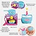 Toomies E73264 Bubble & Bake Bathtime, Bath Toddlers, Kitchen Themed Bubble Making Toy, 2 in 1 Set, Kids Water Play Suitable for 18 M & 2 3 & 4 Year Old Boys & Girls, Multicoloured, 21 X 28 X 15 cm