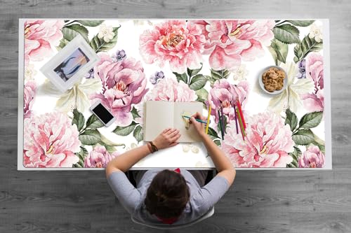 Desk Mat en vinyle PVC premium avec bords arrondis de haute finition