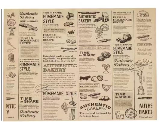 150 Papel Antigrasa, 25 x 25cm Papel Periodico para Alimentos, Papel para Envolver Comida, Estilo Retro de Periódico Papel Encerado para Alimentos, para Hamburguesas, Sándwiches, Panes, Papas Fritas
