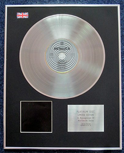 Century Presentations Metallica - Edizione limitata CD Platinum LP Disc - The Black Album