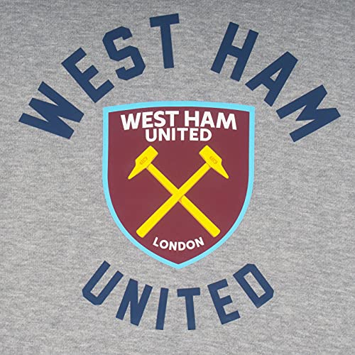 West Ham United FC Official Soccer Gift Mens Fleece Graphic Hoody4