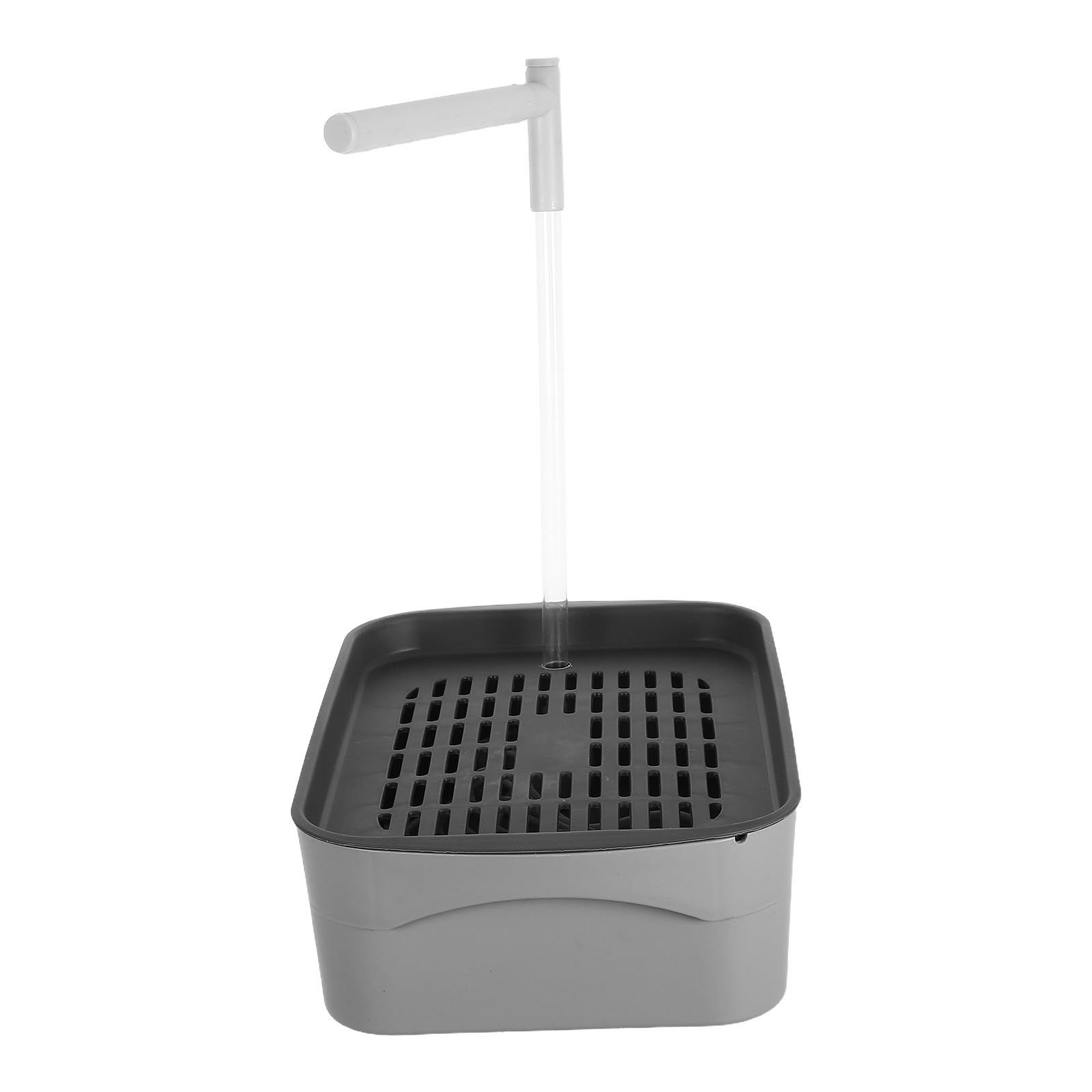 Bañera Automática en ABS para Pájaros Budgerigar y Cockatiel con Diseño Específico para Loros, Circulación Automática de Agua para Jaulas de Aves