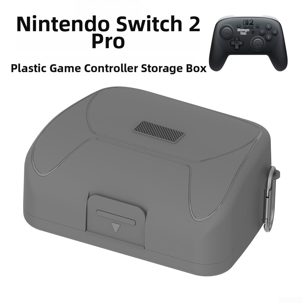 Custodia per controller Nintendo Switch Pro, custodia protettiva rigida antipolvere in tessuto ammortizzante, 16 x 10 x 10 cm