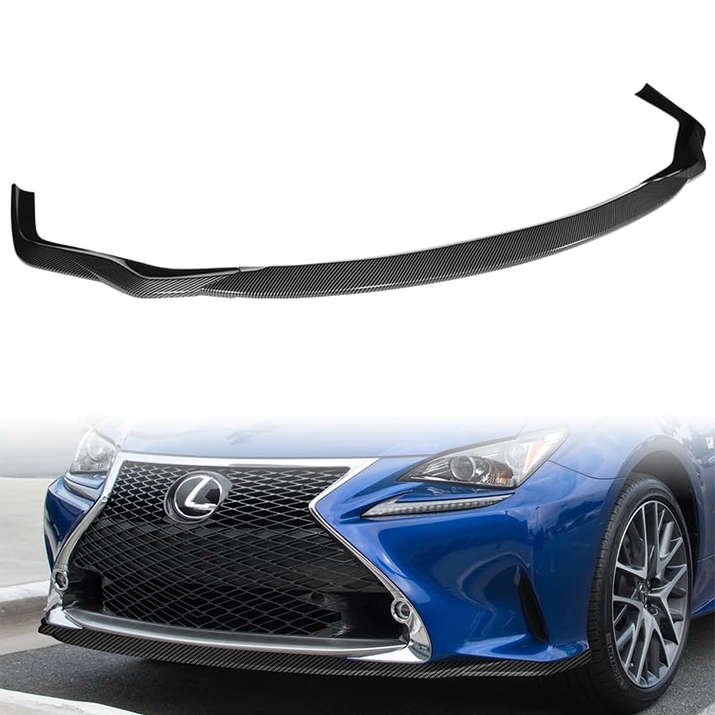 レクサスRCフロントバンパー　スポイラー付き レクサス RC フロントリップスポイラー スポイラー LEXUS F