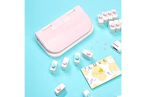 Letter Punch Set for Enchanting Paper Crafts