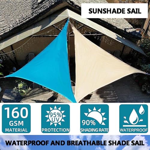 Voile d'ombrage robuste au design incurvé résistant pour cour - 6