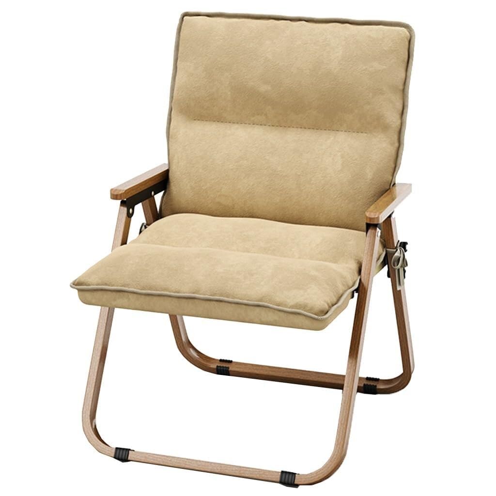 Chaise longue pliable contre la fatigue : fauteuil à bascule et inclinable de camping