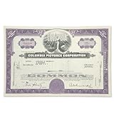 !Invierte en el Mundo del Cine! Auténticas acciones de los años 60 de la prestigiosa compañía cinematográfica Columbia