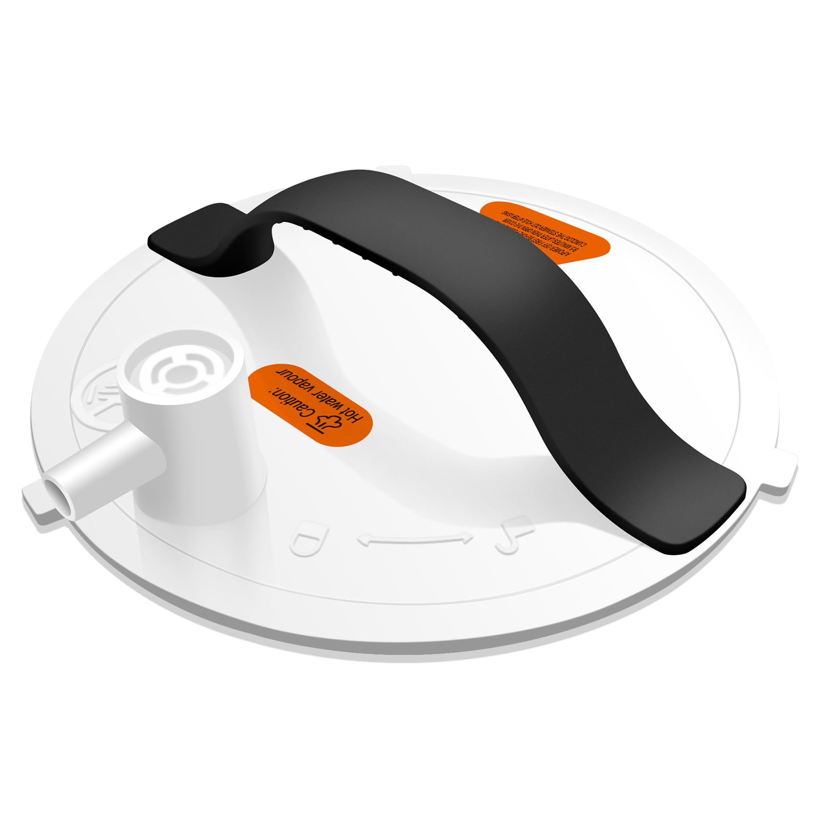 amocane 1.6L Sauna Steamer Pot Cover, Steam Generator Accessories Lid Cap