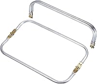 Vista 7 de uxcell Marco de metal para bolso, 2 unidades, marco de bloqueo rectangular de 5.9 pulgadas, cierre de cierre de beso, accesorios de repuesto