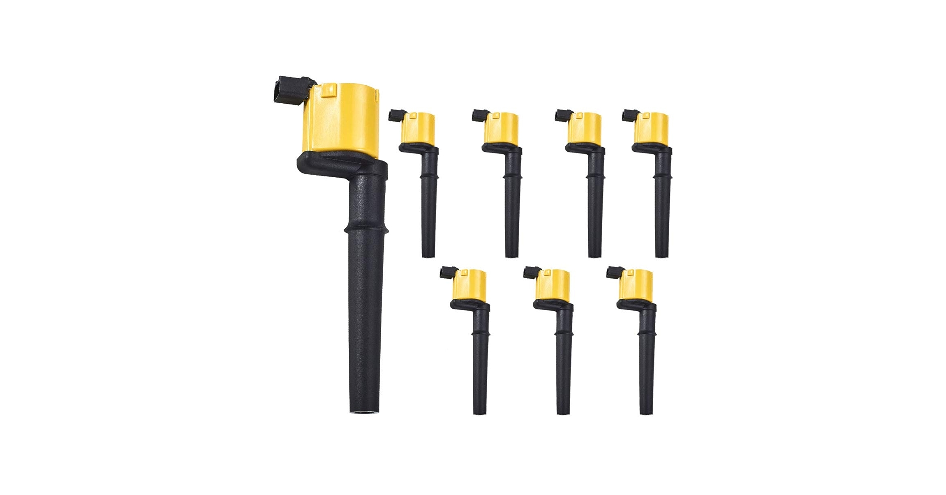 カシシル　スヌード　ブラック　イエロー Amazon.com: ENA Heavy Duty Ignition Coil Pack and Platinum