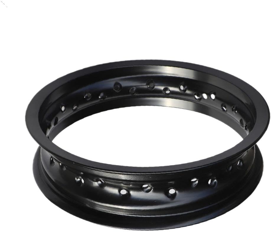 Aluminum Rims 2.50x12 12 Inch 32 36 Spoke Holes Wheel Hub Circle Ring Compatible With Motorcycle Bike Pit Bike(32 hole 2.50x12)